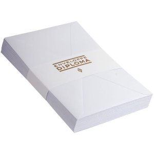 DIPLOMA white envelopes in 2 sizes