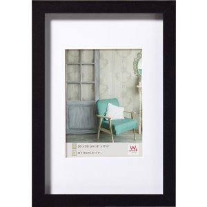 wooden frame Stockholm black 10x15 cm