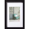 wooden frame Stockholm black 10x15 cm