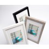 wooden frame Stockholm white 10x15 cm