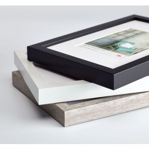 wooden frame Stockholm black 30x30 cm