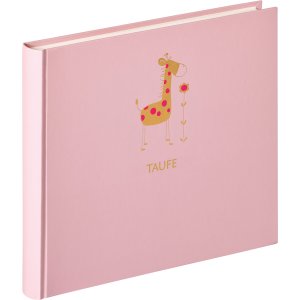 Baby album Baptism My Baptism Baby Animal pink