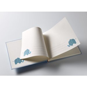 Baby album Baby Animal blue 28x25 cm