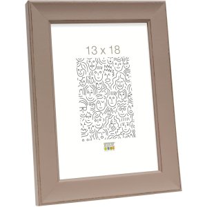 wooden frame S45YF beige 15x20 cm