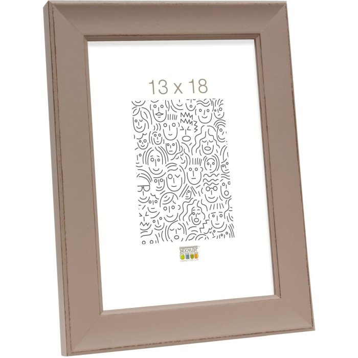 wooden frame S45YF beige 20x25 cm