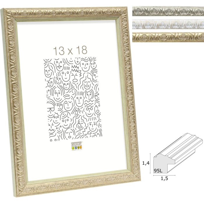 Ornament picture frame S95L 9x13 cm to 30x40 cm