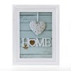 wooden frame VINTAGE 18x24 cm white