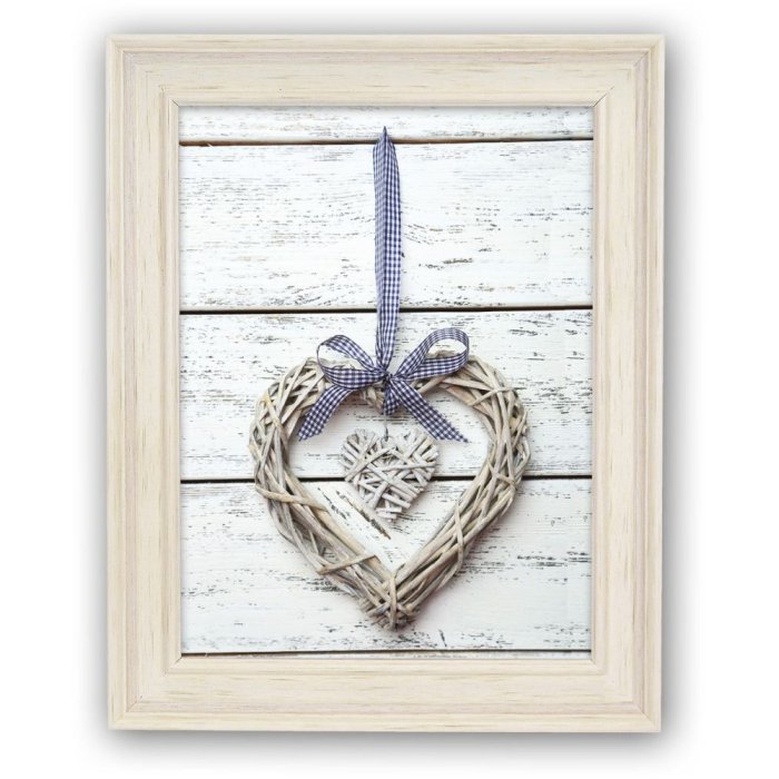 Country house frame Resia 15x20 cm white