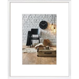 Sevilla Plastic Frame, white, 60 x 80 cm