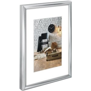 Sevilla Décor Plastic Frame, silver matt, 60 x 80 cm