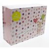 Little Rabbit Set of Gift Boxes, 3 pieces, pink