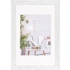 Henzo Picture frame Modern 20x30 cm white with mat 15x20 cm