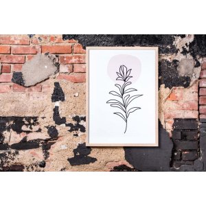 Picture frame Modern 30x45 cm middle brown