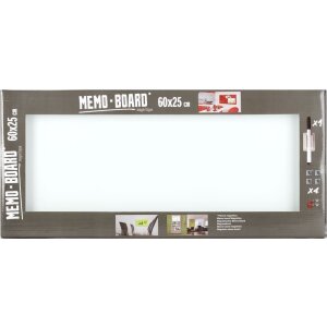 Ceanothe Memo Board 25x60 cm white