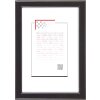 Ceanothe wooden frame River 13x18 cm black