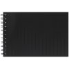 Modela spiral album black 15x21 cm