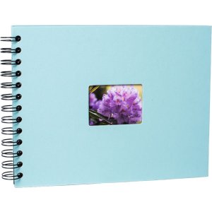 Spiral bound album BULDANA caribbean ribbed