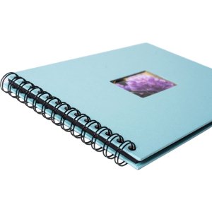 Spiral bound album BULDANA caribbean ribbed