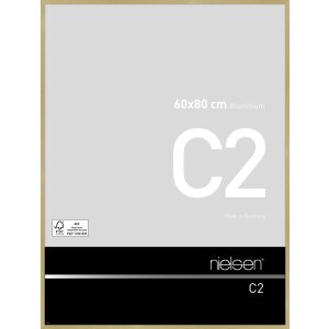 Nielse alu frame C2 Soft Frosted Gold 60x80 cm