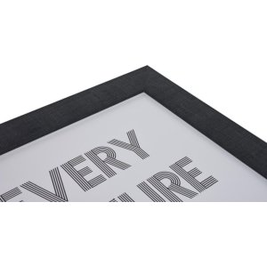 Picture frame Silverline 13x18 cm black