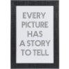 Picture frame Silverline 13x18 cm black