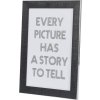 Picture frame Silverline 13x18 cm black