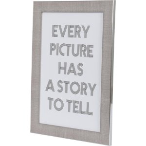 Picture frame Silverline 13x18 cm gray