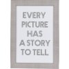 Picture frame Silverline 13x18 cm gray