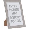 Picture frame Silverline 13x18 cm gray