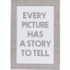 Picture frame Silverline 15x20 cm gray