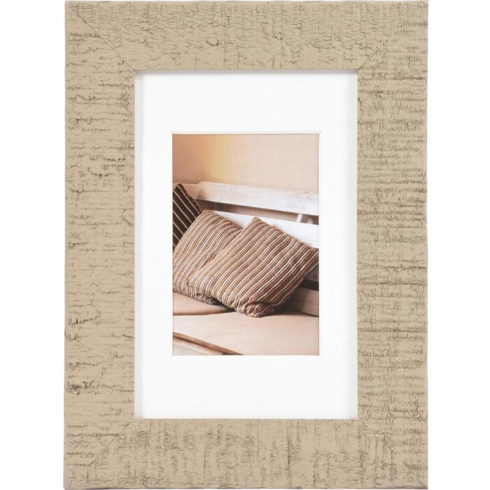 Wooden frame Driftwood 10x15 cm beige