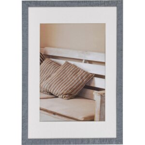 Wooden frame Driftwood 40x60 cm blue