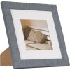 Wooden frame Driftwood 20x20 cm blue