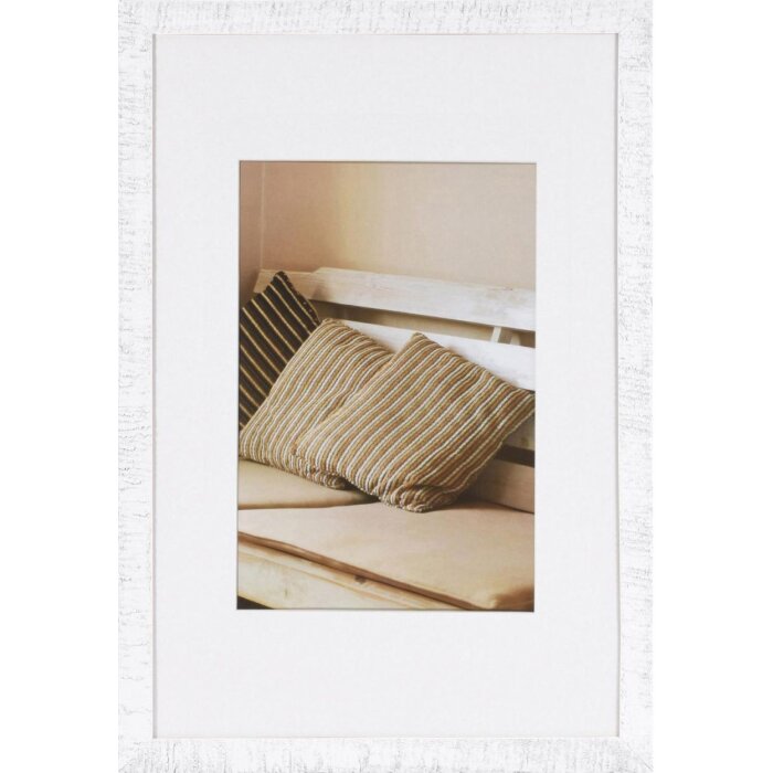 Wooden frame Driftwood 30x45 cm white