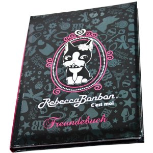 Goldbuch friend book REBECCA BONBON black