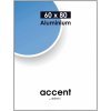 Accent aluminium frame 60x80 cm  silver mat