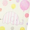 Baby Diary Happy Elephant pink