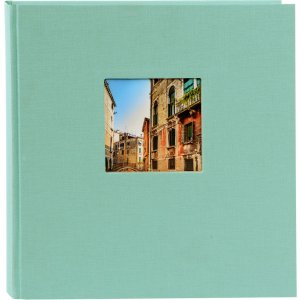 Goldbuch photo album Bella Vista aqua 30x31 cm 60 black...