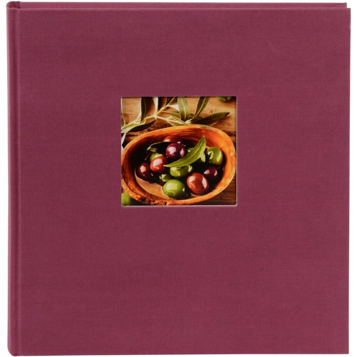 Goldbuch photo album Bella Vista fuchsia 30x31 cm 60 black sides