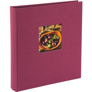 Goldbuch photo album Bella Vista fuchsia 30x31 cm 60 black sides