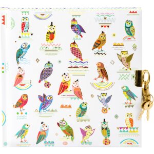 diary Owls - 44 358 Goldbuch