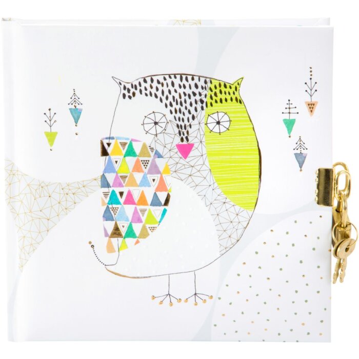 diary Mosaic Owl - 44 400 Goldbuch