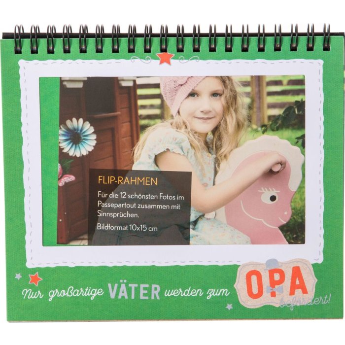 photo ring binder Opa - table display