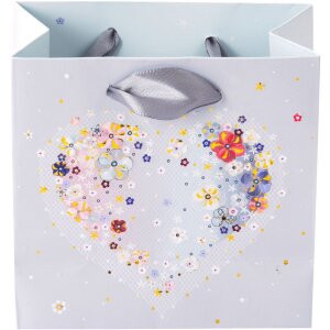 Hearts of Flowers - gift bag small