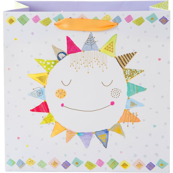 gift wrap 18x18 cm Happy Sun