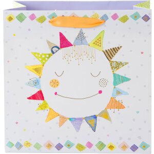 gift wrap 18x18 cm Happy Sun