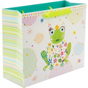 gift bag HAPPY FROG 27x13