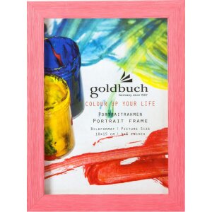 Colour Up portrait frame pink for 10x15 cm