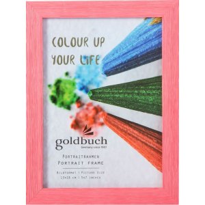 Colour Up portrait frame pink for 13x18 cm