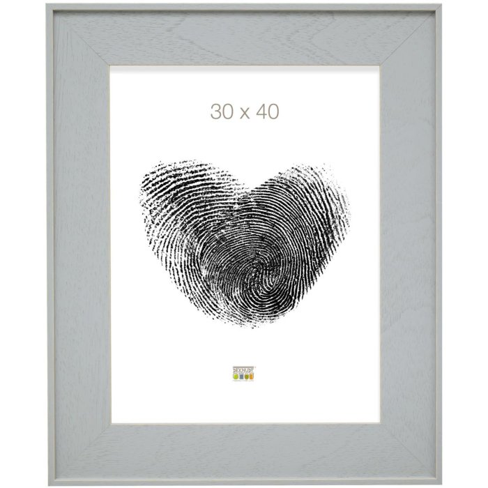 photo frame grey wood 50,0 x70,0 cm S884S